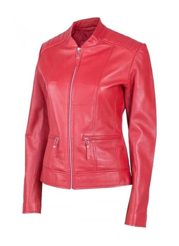 Ladies Leather Jacket