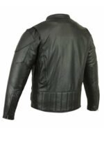 Men's Vented M/C Jacket w/ Plain Sides
