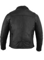 Men's Modern Longer Beltless Biker Jacket
