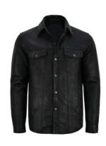 Men's Premium Lightweight Leather Shirt