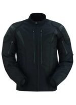 Blast Black Micro Mesh Waterproof Textile Jacket