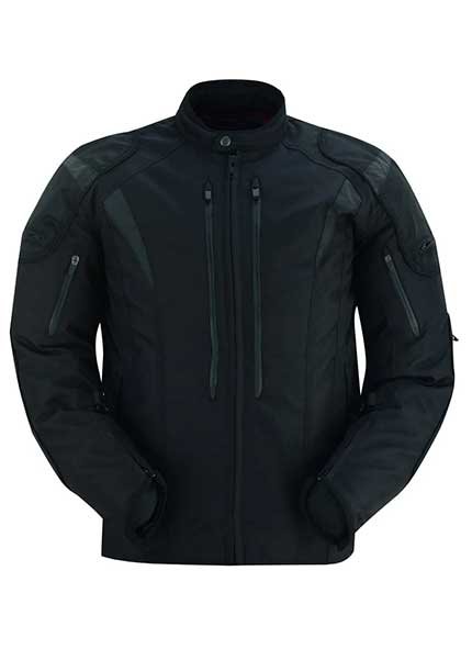 Blast Black Micro Mesh Waterproof Textile Jacket