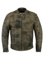Men's Antique Brown Cruiser Jacket