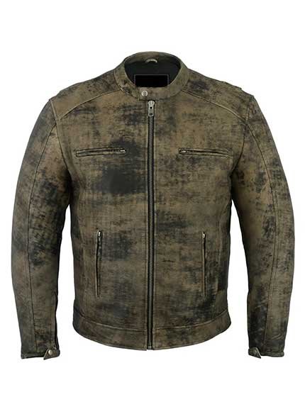 Men's Antique Brown Cruiser Jacket
