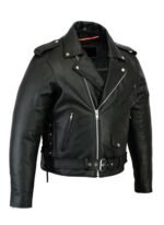 Men's Classic Side Lace Police Style