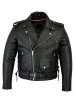 Men's Classic Side Lace Police Style
