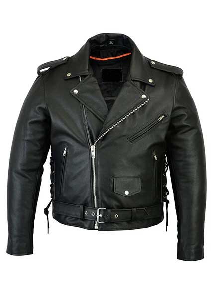 Men's Classic Side Lace Police Style