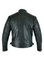 Men's Modern Crossover Scooter Jacket Gun Metal Brown
