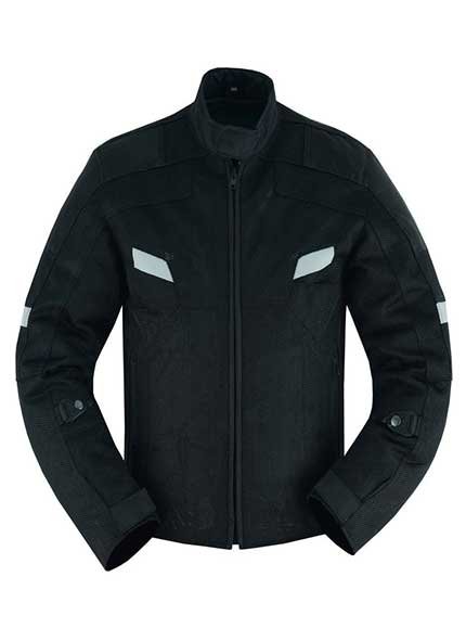 Performance Mesh Motorcycle Black Jacket
