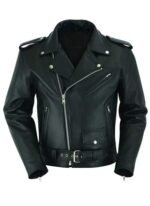Motorcycle Armoured Classic Biker Leather Jacket