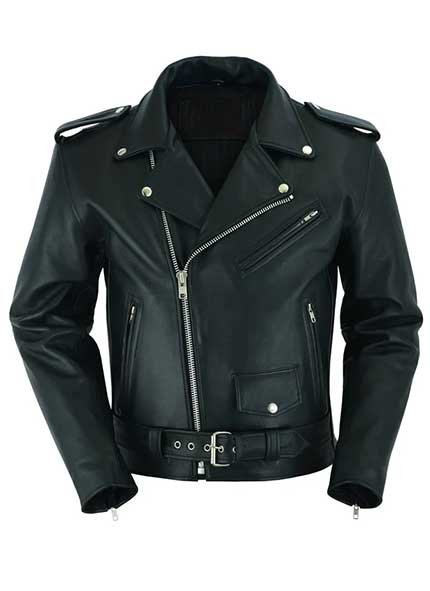Motorcycle Armoured Classic Biker Leather Jacket
