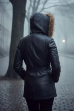 Women's Handmade Vintage Black Leather Blazer Jacket