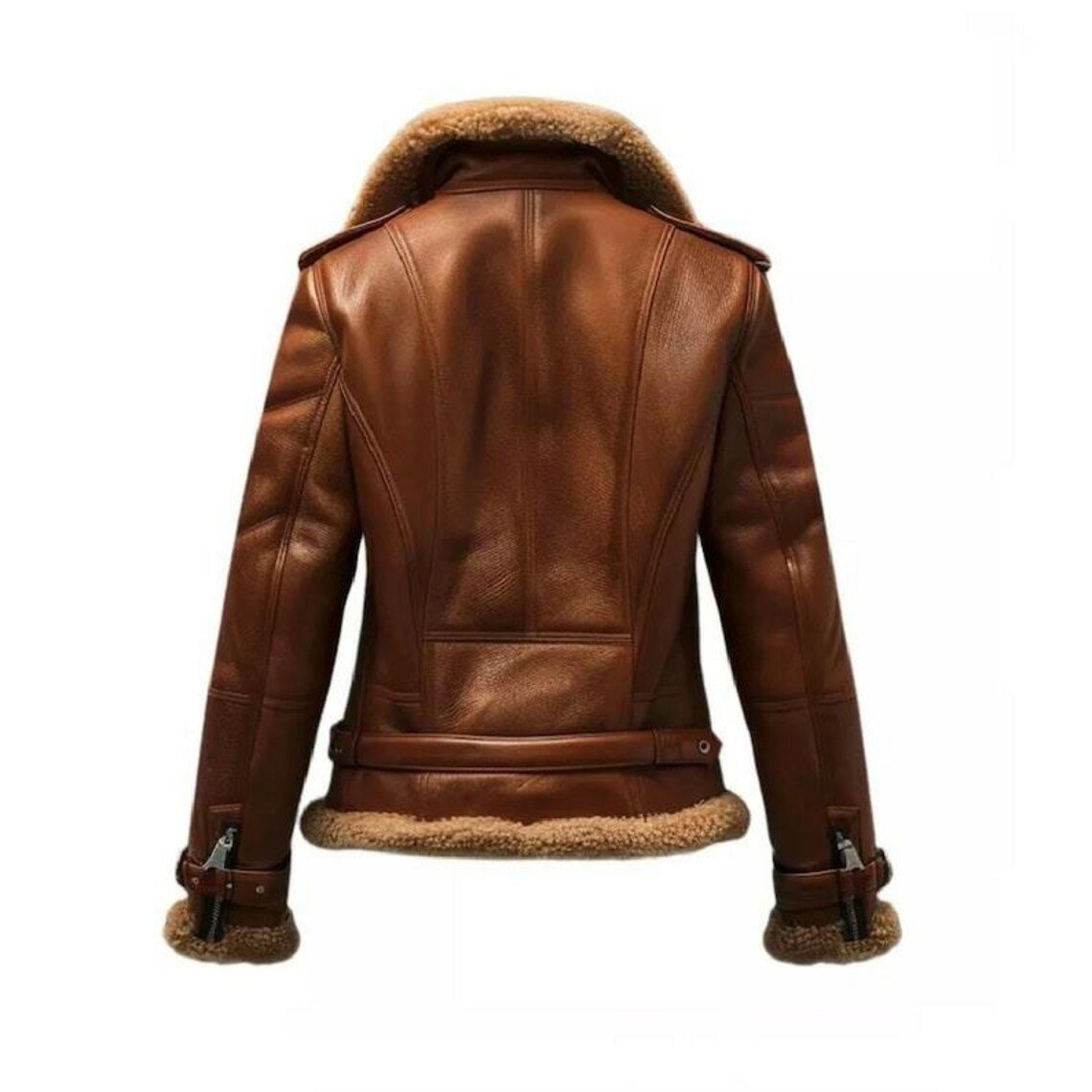 Women's Biker Leather Jacket