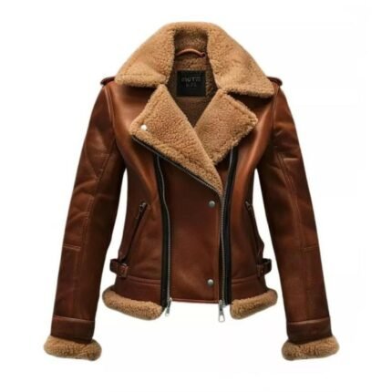 Women's Biker Leather Jacket